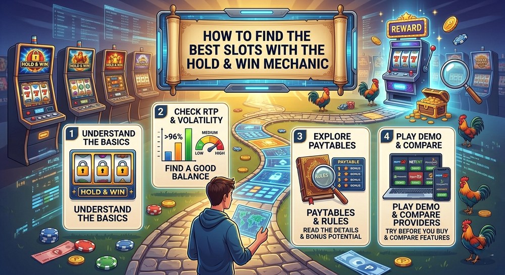 How to find the best slots with the hold and win mechanic